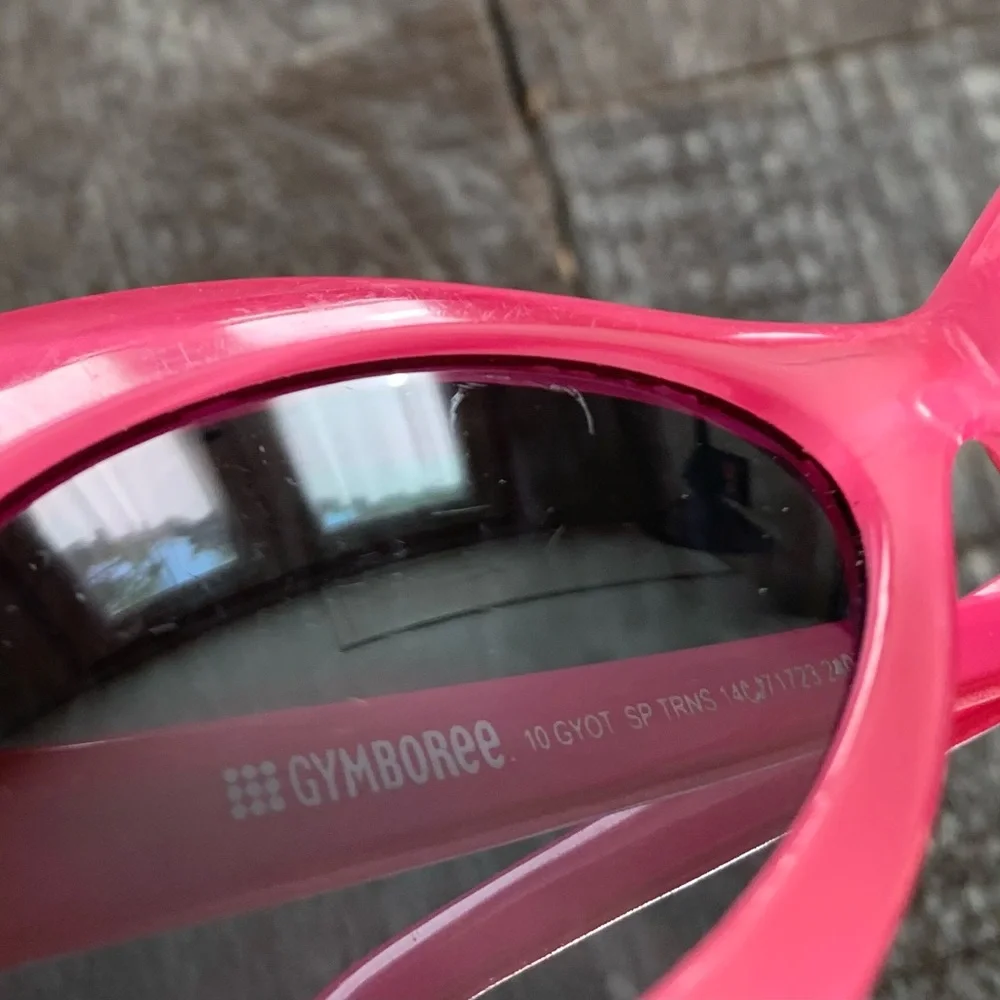 Gymboree Pink Butterfly-Shaped Kids Sunglasses